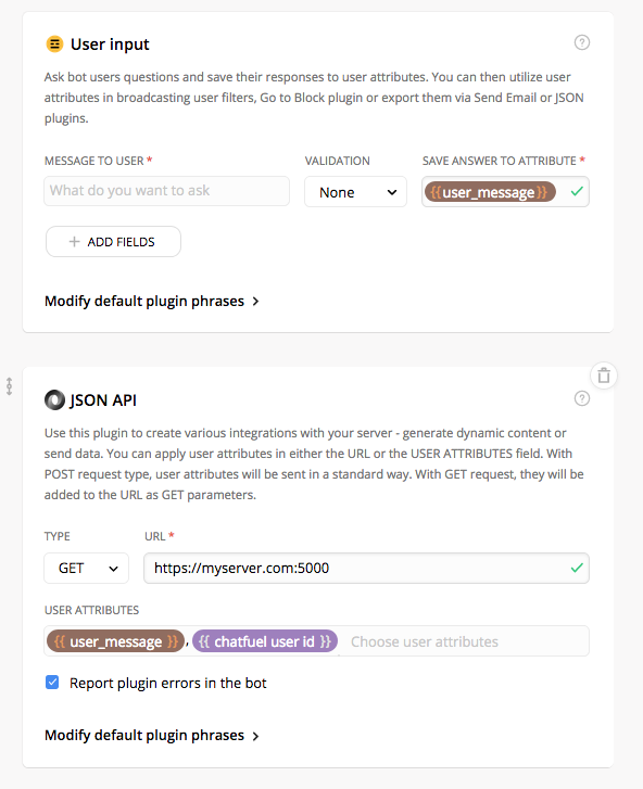 How to make Chatfuel bots smarter?